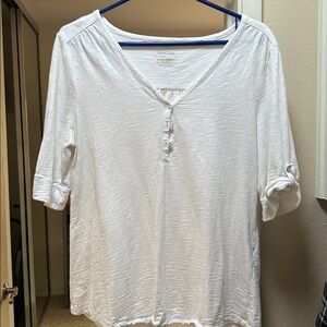 Chico’s Ultimate Tee short sleeve & tank Top set